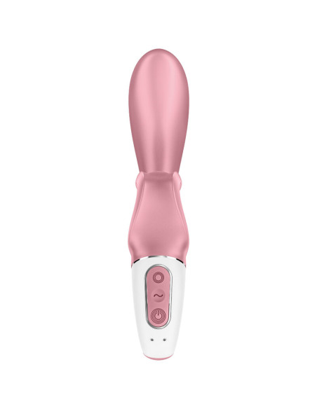 SATISFYER HUG ME VIBRADOR RABBIT APP AZUL