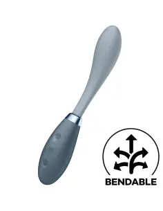 SATISFYER G SPOT FLEX 3 MULTI VIBRADOR GRIS