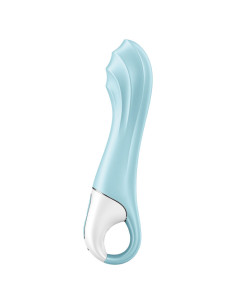SATISFYER AIR PUMP VIBRATOR 5 VIBRADOR PUNTO G INFLABLE APP AZUL 2