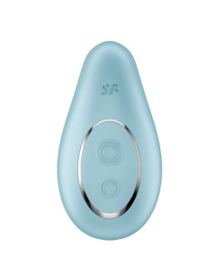 SATISFYER DIPPING DELIGHT VIBRADOR LAY ON AZUL 2
