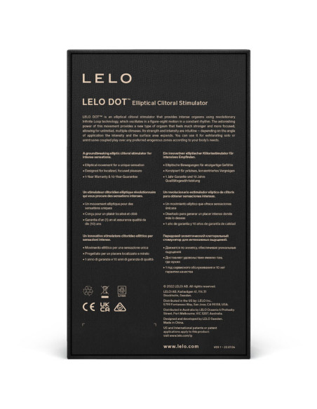 LELO DOT ESTIMULADOR DE CLITORIS VERDE AGUA