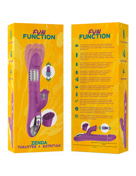 FUN FUNCTION ZENDA THRUSTER ROTATION FUN FUNCTION ZENDA THRUSTER ROTATION
