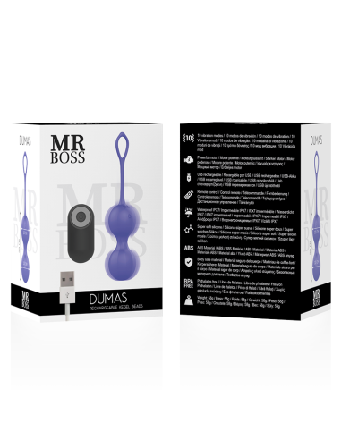 MR BOSS DUMAS KEGEL BOLAS VIBRADORAS CONTROL REMOTO