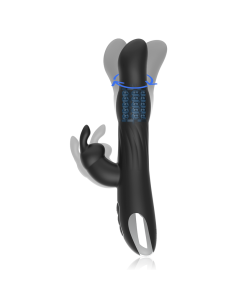 BRILLY GLAM MOEBIUS RABBIT VIBRATOR ROTATOR COMPATIBLE CON WATCHME WIRELESS TECHNOLOGY 2