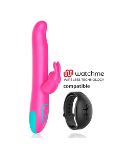 HAPPY LOKY PLUTO RABBIT VIBRATOR ROTATOR COMPATIBLE CON WATCHME WIRELESS TECHNOLOGY 2