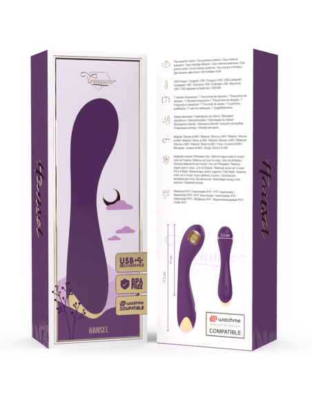 TREASURE HANSEL G SPOT VIBRATOR COMPATIBLE CON WATCHME WIRELESS TECHNOLOGY TREASURE HANSEL G SPOT VIBRATOR COMPATIBLE CON WATCHME WIRELESS TECHNOLOGY