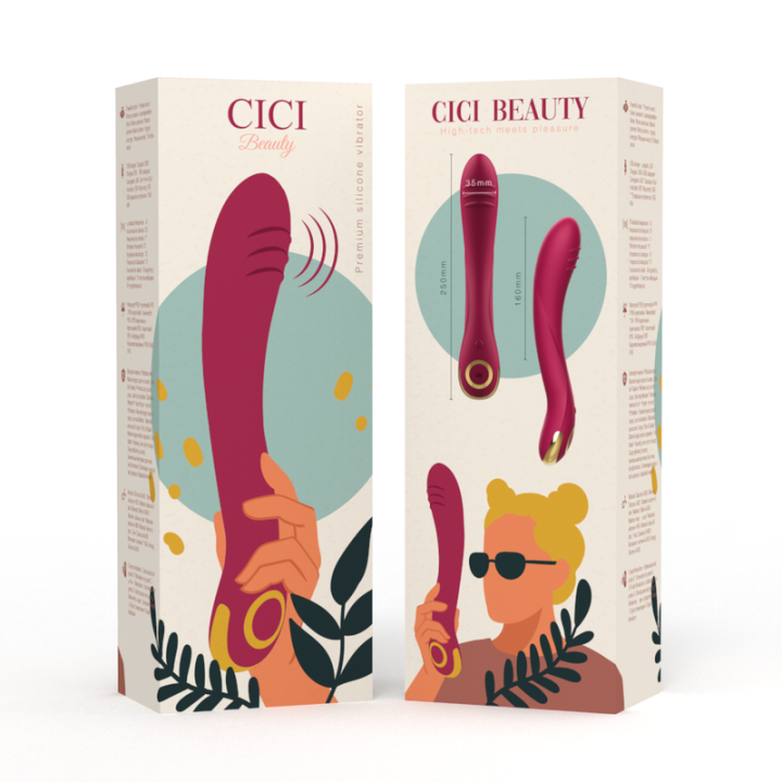 CICI BEAUTY PREMIUM SILICONE G SPOT VIBRATOR
