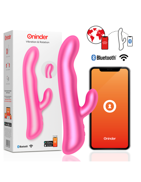 ONINDER OSLO VIBRACION Y ROTACION ROSA APP GRATUITA