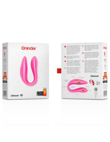 ONINDER LISBOA ESTIMULADOR PUNTO G CLITORIS ROSA APP GRATUITA ROSA