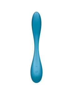 SATISFYER G SPOT FLEX 5 MULTI VIBRADOR AZUL 2