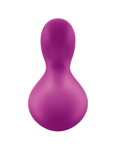 SATISFYER VIVA LA VULVA 3 VIBRADOR LAY ON VERDE