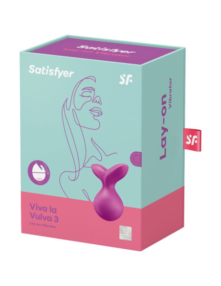 SATISFYER VIVA LA VULVA 3 VIBRADOR LAY ON VERDE SATISFYER VIVA LA VULVA 3 VIBRADOR LAY ON VERDE