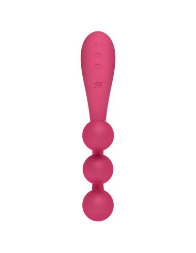 SATISFYER TRI BALL 1 MULTI VIBRADOR ROJO