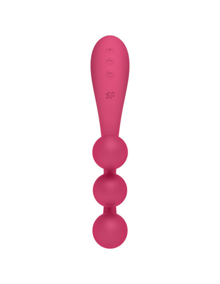 SATISFYER TRI BALL 1 MULTI VIBRADOR ROJO SATISFYER TRI BALL 1 MULTI VIBRADOR ROJO