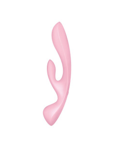 SATISFYER TRIPLE OH VIBRADOR HIBRIDO AZUL 2