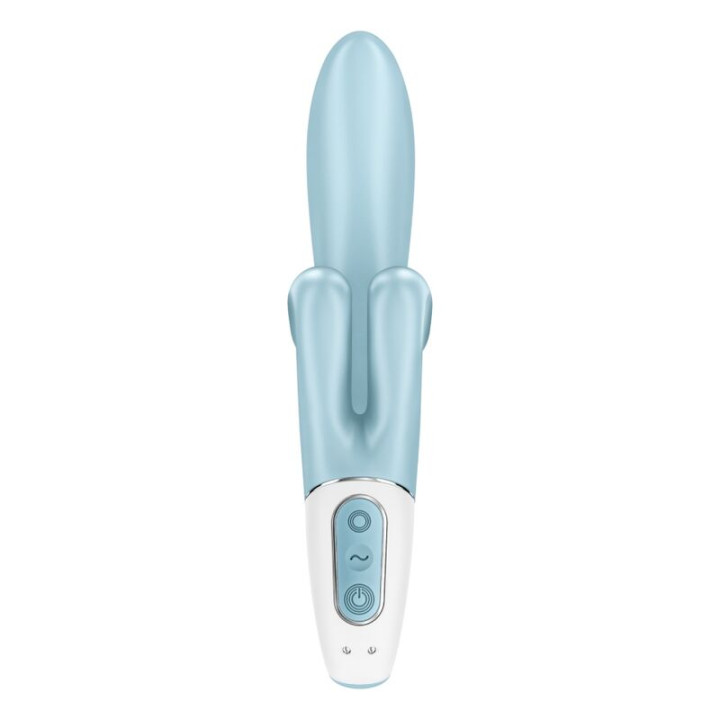 SATISFYER TOUCH ME VIBRADOR RABBIT AZUL