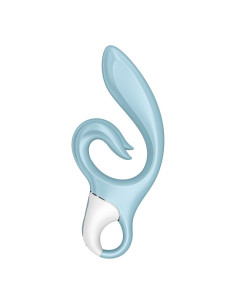 SATISFYER LOVE ME VIBRADOR RABBIT ROJO 2