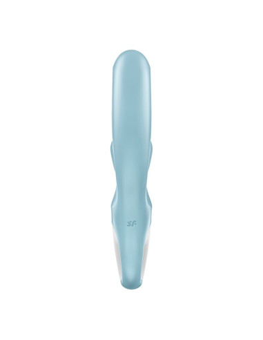 SATISFYER LOVE ME VIBRADOR RABBIT ROJO