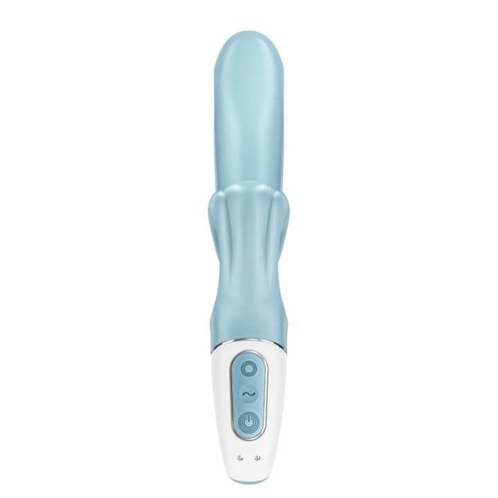 SATISFYER LOVE ME VIBRADOR RABBIT ROJO