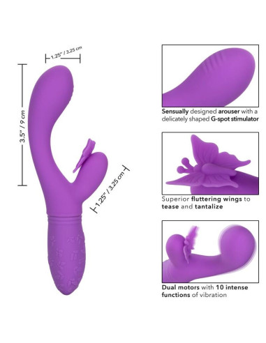 CALEXOTICS BUTTERFLY KISS FLUTTER VIOLETA