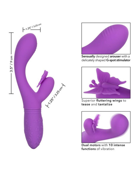 CALEXOTICS BUTTERFLY KISS FLUTTER VIOLETA