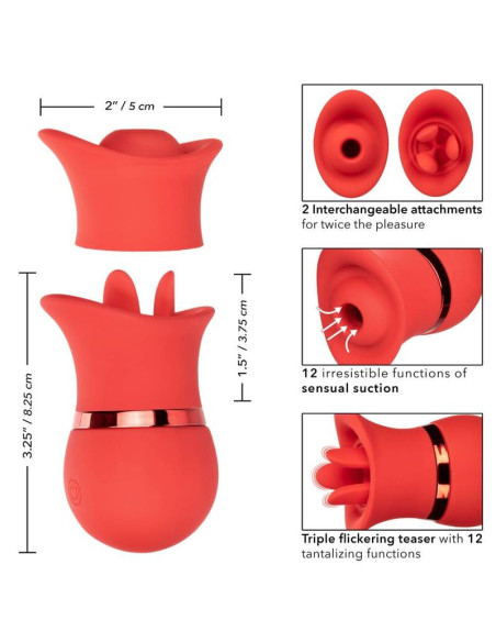 CALEXOTICS FRENCH KISS SUCK PLAY SET CALEXOTICS FRENCH KISS SUCK PLAY SET