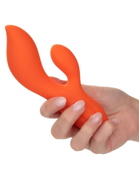 CALEXOTICS STELLA DUAL TEASER NARANJA CALEXOTICS STELLA DUAL TEASER NARANJA