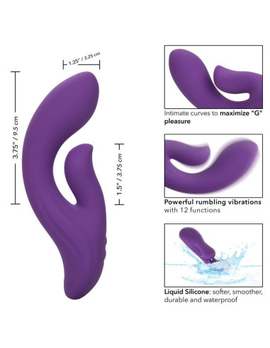 CALEXOTICS STELLA DUAL PLEASER VIOLETA