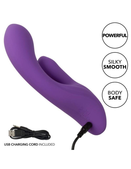 CALEXOTICS STELLA DUAL PLEASER VIOLETA CALEXOTICS STELLA DUAL PLEASER VIOLETA