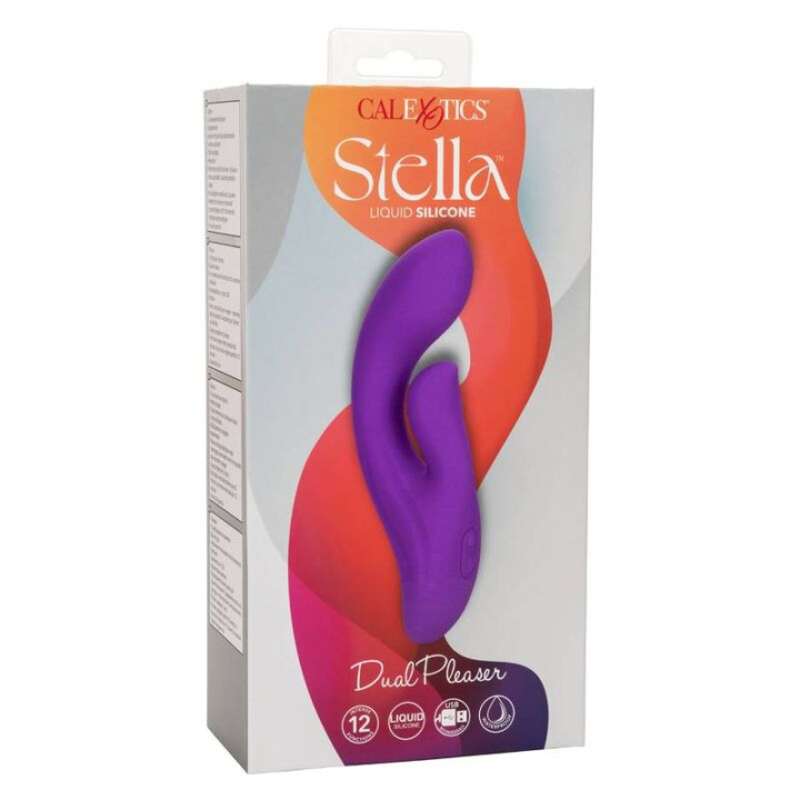 CALEXOTICS STELLA DUAL PLEASER VIOLETA