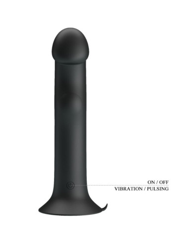 PRETTY LOVE MURRAY VIBRADOR Y ONDAS ESTIMULADORAS DE CLITORIS NEGRO