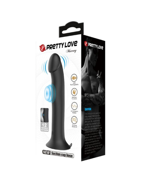 PRETTY LOVE MURRAY VIBRADOR Y ONDAS ESTIMULADORAS DE CLITORIS NEGRO PRETTY LOVE MURRAY VIBRADOR Y ONDAS ESTIMULADORAS DE CLITORIS NEGRO