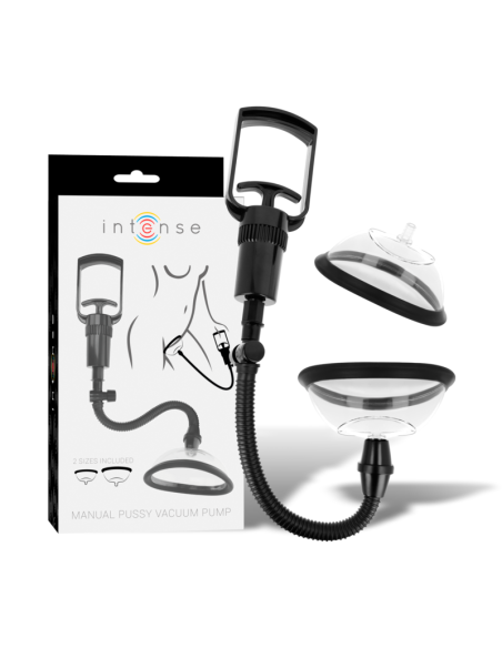 INTENSE PUMP BOMBA MANUAL VAGINAL CON DOS COPAS INTERCAMBIABLES INTENSE PUMP BOMBA MANUAL VAGINAL CON DOS COPAS INTERCAMBIABLES