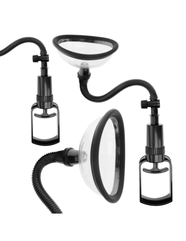 INTENSE PUMP BOMBA MANUAL VAGINAL CON DOS COPAS INTERCAMBIABLES