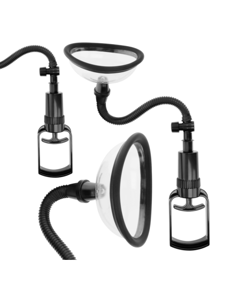 INTENSE PUMP BOMBA MANUAL VAGINAL CON DOS COPAS INTERCAMBIABLES INTENSE PUMP BOMBA MANUAL VAGINAL CON DOS COPAS INTERCAMBIABLES