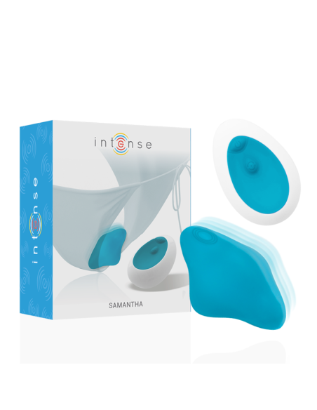 INTENSE SAMANTHA PANTIE CONTROL REMOTO AZUL
