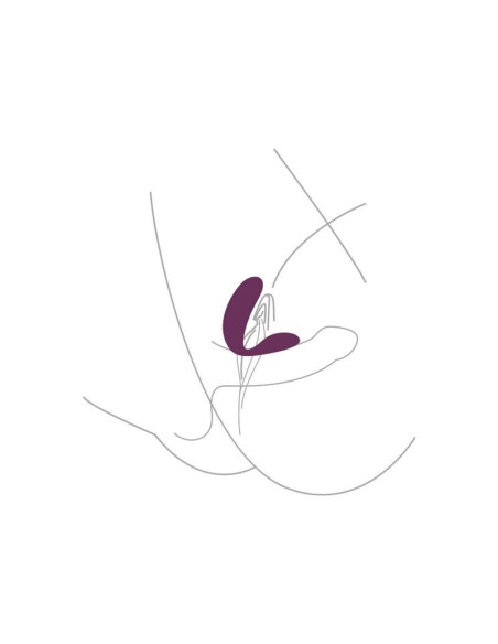 XOCOON BOUND LOVE VIBRADOR PARA PAREJAS MORADO XOCOON BOUND LOVE VIBRADOR PARA PAREJAS MORADO