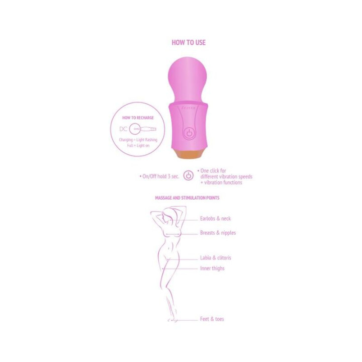 XOCOON THE TRAVELLER WAND FUCSIA