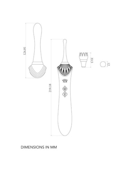 ZALO BESS 2 MASAJEADOR PERSONAL NEGRO ZALO BESS 2 MASAJEADOR PERSONAL NEGRO