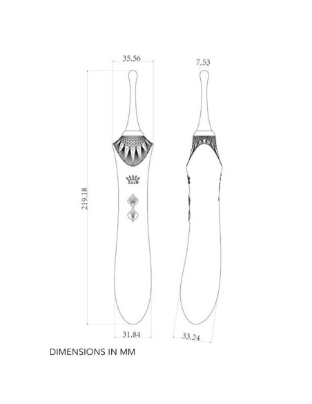 ZALO BESS 2 MASAJEADOR PERSONAL NEGRO ZALO BESS 2 MASAJEADOR PERSONAL NEGRO