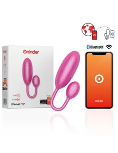 ONINDER DENVER HUEVO VIBRADOR ROSA 7 X 27 CM APP GRATUITA
