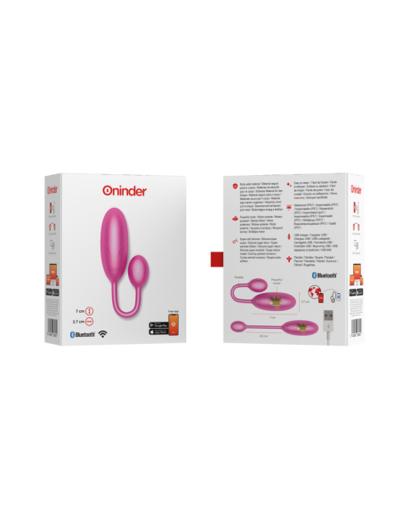 ONINDER DENVER HUEVO VIBRADOR ROSA 7 X 27 CM APP GRATUITA ONINDER DENVER HUEVO VIBRADOR ROSA 7 X 27 CM APP GRATUITA