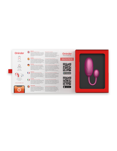 ONINDER TOKYO HUEVO VIBRADOR ROSA 75 X 32 CM APP GRATUITA