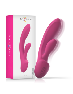 INTENSE LUIGI VIBRADOR RABBIT SILICONA LIQUIDA ROSA