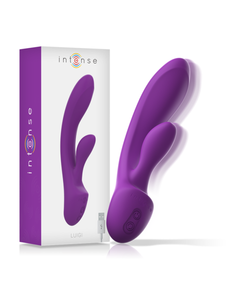 INTENSE LUIGI VIBRADOR RABBIT SILICONA LIQUIDA MORADO INTENSE LUIGI VIBRADOR RABBIT SILICONA LIQUIDA MORADO