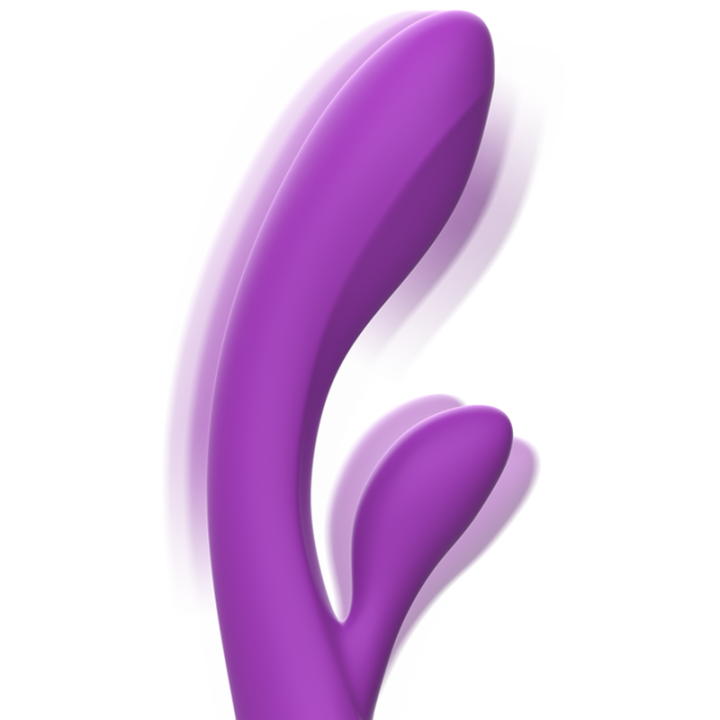 INTENSE LUIGI VIBRADOR RABBIT SILICONA LIQUIDA MORADO