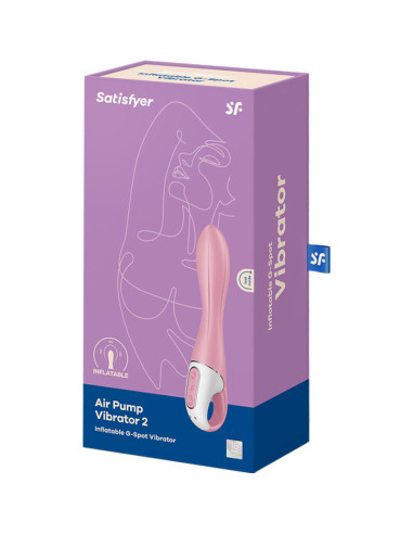 SATISFYER AIR PUMP VIBRATOR 2 ROSA