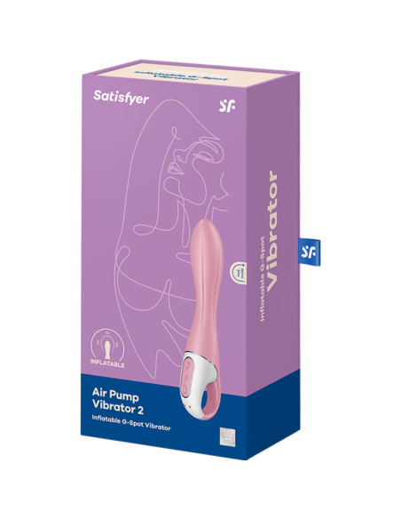 SATISFYER AIR PUMP VIBRATOR 2 ROSA SATISFYER AIR PUMP VIBRATOR 2 ROSA