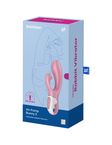 SATISFYER AIR PUMP BUNNY 2 ROSA