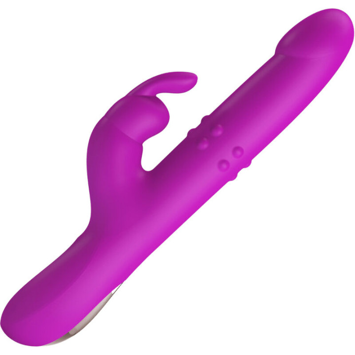 PRETTY LOVE REESE VIBRADOR CON ROTACION MORADO